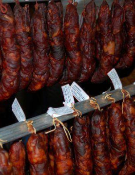 Chouriça Vinhais curada ( trás-os-montes) preço por kg