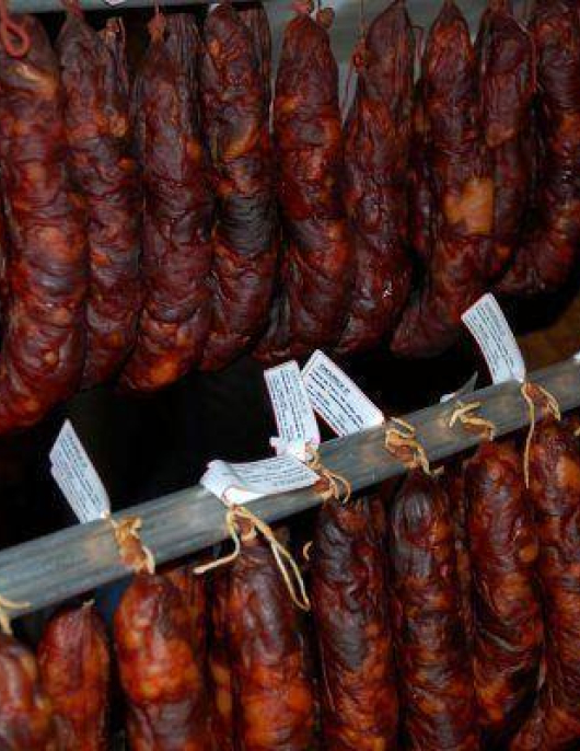 Chouriça Vinhais curada ( trás-os-montes) preço por kg